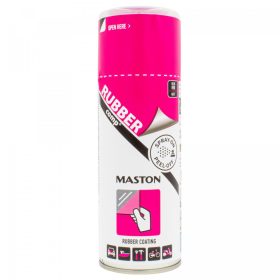 Spray Rubbercomp Neon Red 400Ml Rubber Neon Piros