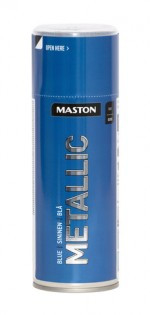 Spraypaint Metallic Blue 400ml Maston metál kék