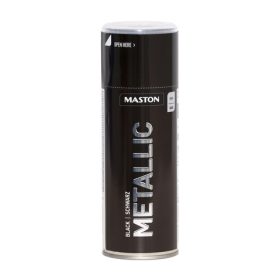 Spraypaint Metallic Black 400Ml Maston Metál Fekete