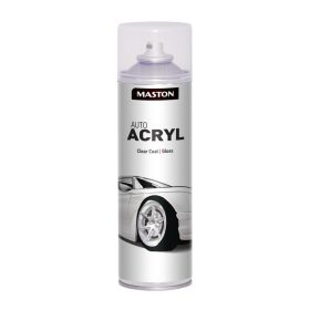   Spraypaint AutoACRYL Clear Coat Matt 500 Auto acryl színtelen lakk matt 500 ml