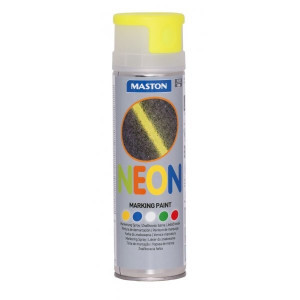 Markingspray NEON Yellow 500ml Jelölő spray 360 fokos neon sárga 500 ml