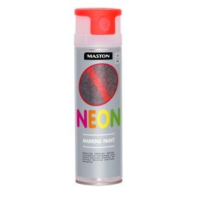   Markingspray Neon Red 500Ml Jelölő Spray 360 Fokos Neon Piros 500 Ml