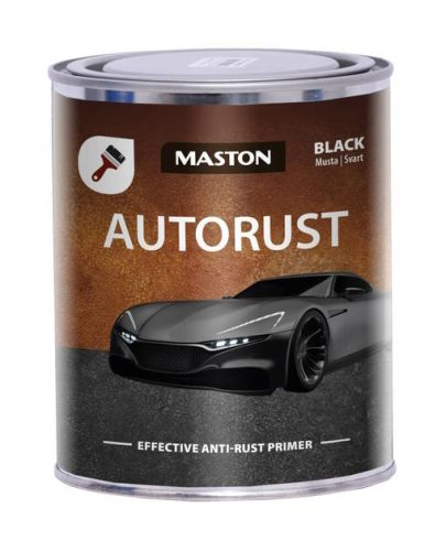 Paint AutoRust Black 250ml Rozsdagátló alapozó kenhető fekete 250 m