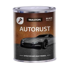   Paint Autorust Black 750Ml Rozsdagátló Alapozó Kenhető Fekete 750 M