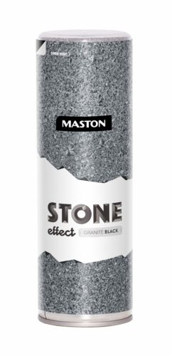 Spraypaint Granite Black Stone effect 40 Gránit fekete kő hatás