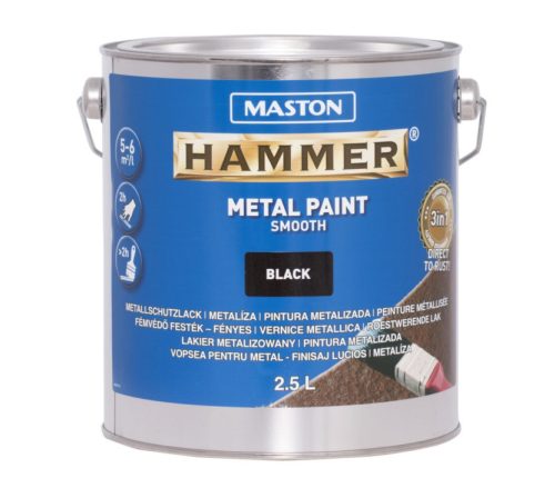 MASTON HAMMER fényes fekete 2,5 l 2,5 l