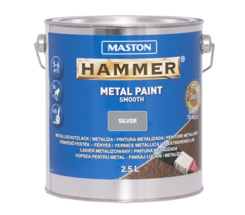 MASTON HAMMER fényes ezüst 2,5 l 2,5 l