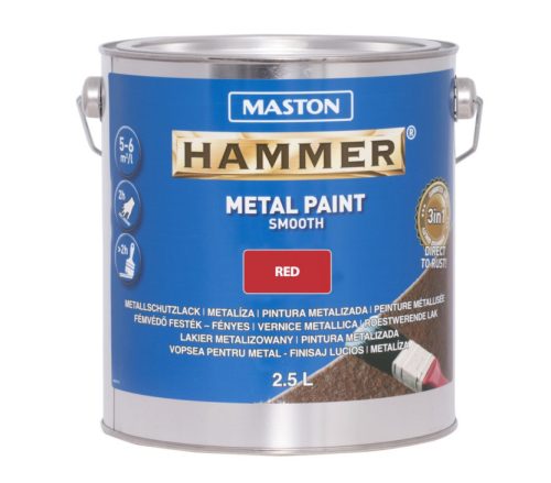 MASTON HAMMER fényes piros 2,5 l 2,5 l