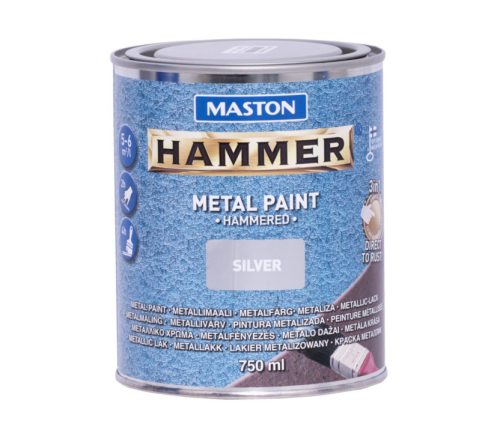 MASTON HAMMER  kalapács lakk hatás ezüs 250 ml