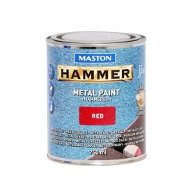 MASTON HAMMER  kalapács lakk hatás piro 750 ml