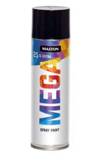 MASTON MEGA FEKETE SPRAY 500ML MATT