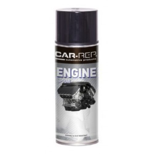 Spraypaint Car-Rep Engine Black 400ml Motorblokk festék fekete