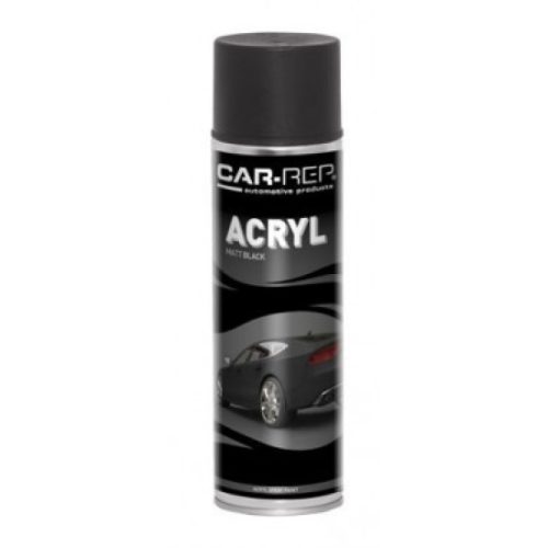 Spraypaint Car-Rep ACRYLcomp Black matt Car - Rep acryl comp matt fekete 500 ml