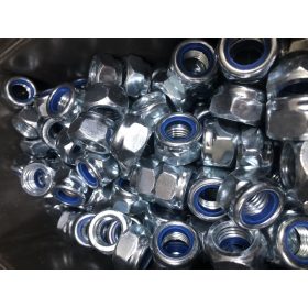 DIN985 M14 önzáró anya 8.8 Horganyzott