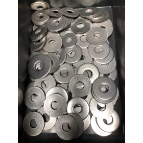 DIN9021 A2 M12 fakötésű alátét Rozsdamentes