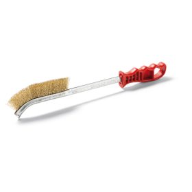 Tom Special long hajlított drótkefe, hosszú, rezezett hul