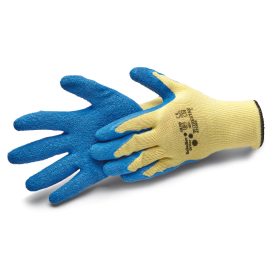   Workstar Stone L/9" kesztyű latex bevonattal, ráncolt felüle