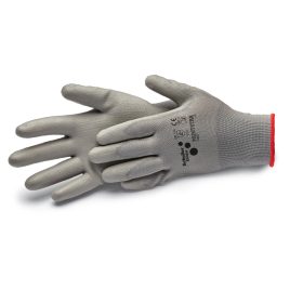   Paintstar grey M/8" kesztyű PU bevonattal, szürke, CAT2 - 41