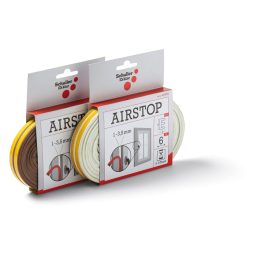   Airstop E brown tömítőszalag, gumi, 1-3,5mm résmérethez,