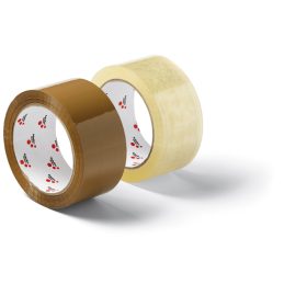 Box Tape 48mmx66m brown PP csomagolószalag, zajtalan, barna