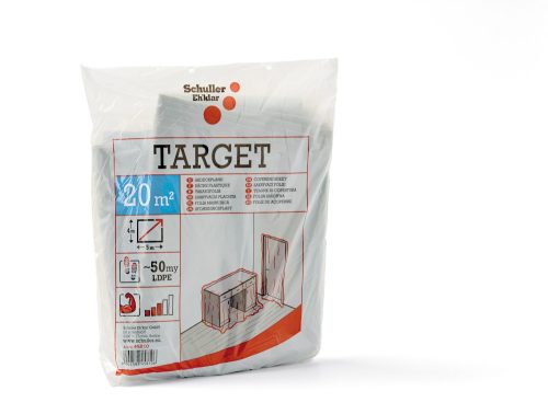 Target S50 4x5m takarófólia, LDPE, áttetsző, opálos