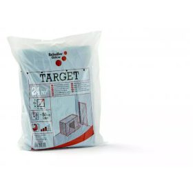 Target S75 4x6m black takarófólia, LDPE, fekete