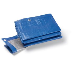   Terra S180 6x10m védőponyva, kék, 180g/m2, fémgyűrűkkel