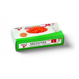   50 Medstar Grip PF XL/10" 50db egyszer használatos nitril kesztyű,