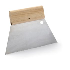 Karo A1 18cm fogazott spatulya, rozsdamentes