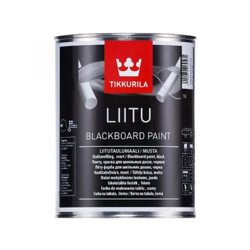 TIKKURILA ISKOLATABLA FESTEK FEKETE   1L