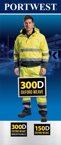 Z586NCRB003 Portwest Pull-Up Banner 300D Hi-Vis